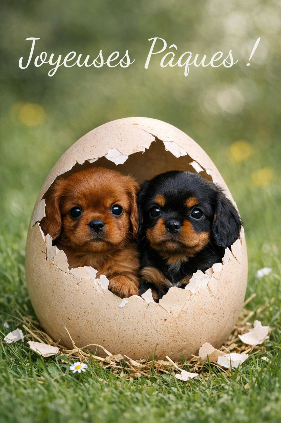 Bonnes fêtes de Pâques